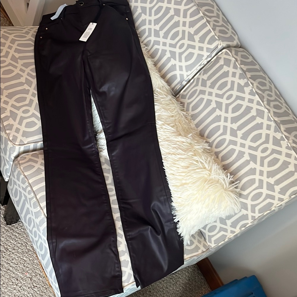 Ann Taylor Brown Flare Pants with Boot Cut Design